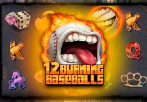 12 Burning Baseballs